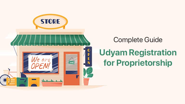 udyam registration for proprietorship